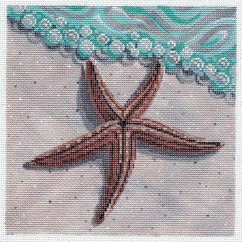 STARFISH ON THE BEACH by Labors of Love Stitch Guide - LL319sg