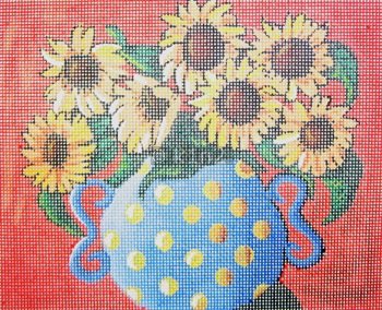 POLKA DOTS & SUNFLOWERS by Maggie & Co. MAG1373