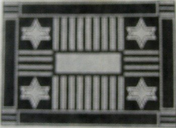 BLACK & WHITE TEFILLIN by Magic Needle STITCH GUIDE-MN0904sg 