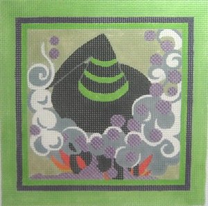 HALLOWEEN WITCH HAT by Melissa Prince Stitch Guide Only MPH218sg