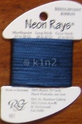 N61 Midnight Blue Neon Rays by Rainbow Gallery-NR061