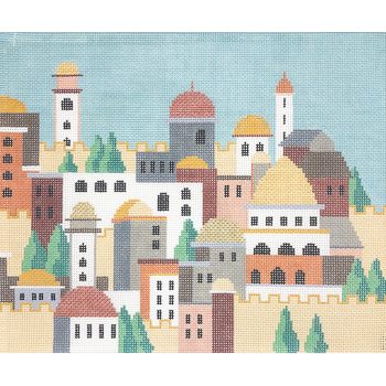 JERUSALEM DAY TALLIS BAG by Kathryn Parfet STITCH GUIDE KPPF162sg 