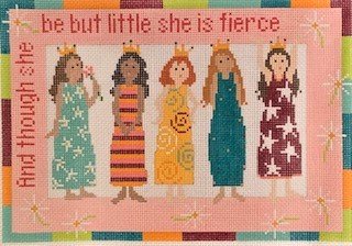5 Princesses by Pippin Studios Stitch Guide Only PIP PF27 sg