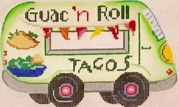 GUAC 'n ROLL TACOS TRUCK by Patti Mann STITCH GUIDE