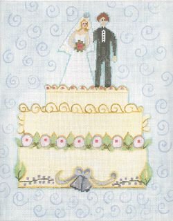 PPA313 WEDDING CAKE SAMPLER by Patty Paints