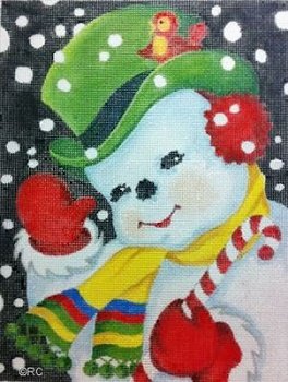 JOLLY SNOWMAN by Ray Crawford STITCH GUIDE RCHO1129sg