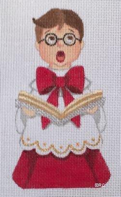 CHOIR BOY #2 ORNAMENT by Raymond Crawford STITCH GUIDE ONLY RCHO1392sg - copy
