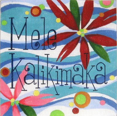 MELE KALILIMAKA by Raymond Crawford Designs STITCH GUIDE  RCHO187sg