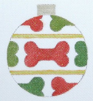 RCHO657-DOG BONE. ORNAMENT by Ray Crawford
