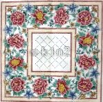 ROSP290-FLOWER FRAME by Rosalie Peters