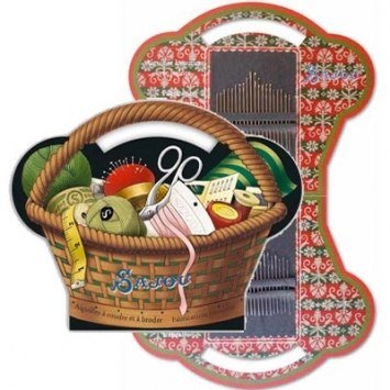 SAJOU BASKET ASSORTMENT TAPESTRY AND SEWING NEEDLES