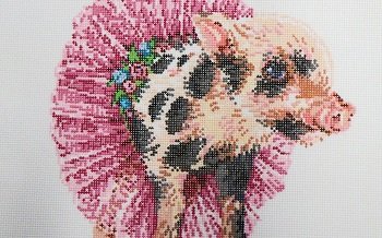 SG181163 PIGGY PINK by Sandra Gilmore