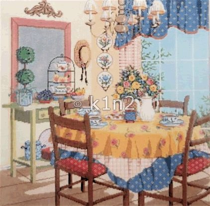 SG18511-LA SALLE DE MANGER by Sandra Gilmore
