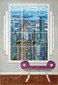 SG18911-MANHATTAN WINDOW by Sandra Gilmore