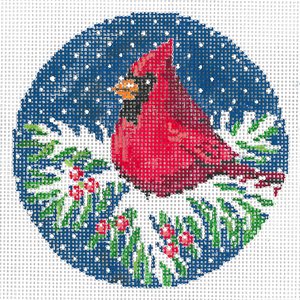 CARDINAL ORNAMENT  by Sandra Gilmore STITCH GUIDE-SG18978sg