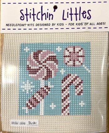 SL21 SWEET STUFF STITCHIN' LITTLES KIT  by Purple Palm Designs