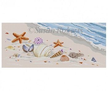 SEASHELLS by Susan Roberts STITCH GUIDE- SR1176sg