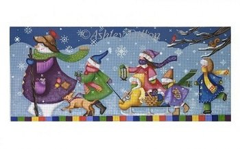SNOW PARADE by Ashley Dillon for Tapestry Tent STITCH GUIDE- SRADP214sg