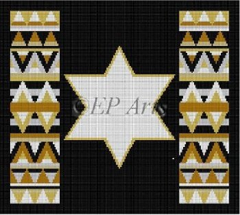STAR OF DAVID TALLIS  by Susan Roberts STITCH GUIDE-SREP134