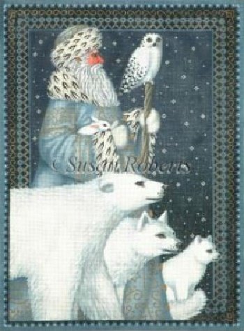 ARCTIC SANTA STITCH GUIDE by Liz Goodrick-Dillon for Susan Roberts SRTTAP310sg