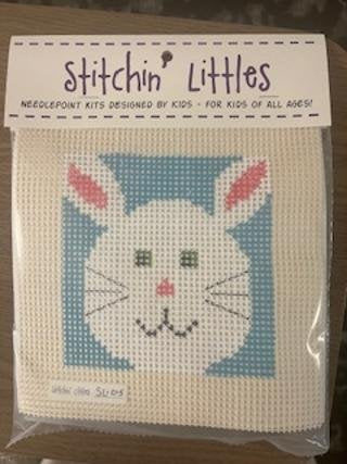 SL05 BUNNY STITCHIN' LITTLES KIT by Purple Palm Designs